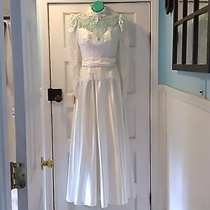 Vintage House of Bianchi made in USA wedding dress